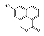 methyl 6-hydroxynaphthalene-1-carboxylate结构式