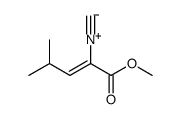 methyl 2-isocyano-4-methylpent-2-enoate结构式