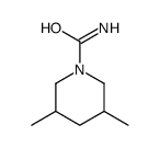 3,5-dimethylpiperidine-1-carboxamide结构式