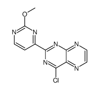 4-chloro-2-(2-methoxypyrimidin-4-yl)pteridine结构式