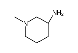 (S)-1-甲基-3-氨基哌啶结构式