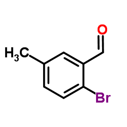 2-溴-5-甲苯甲醛结构式