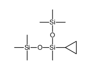 cyclopropyl-methyl-bis(trimethylsilyloxy)silane结构式