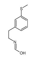 N-[2-(3-methylsulfanylphenyl)ethyl]formamide结构式