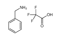 phenylmethanamine,2,2,2-trifluoroacetic acid结构式