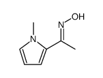 Ethanone, 1-(1-methyl-1H-pyrrol-2-yl)-, oxime结构式