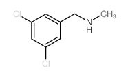 3,5-二氯-N-甲基苄胺盐酸盐结构式