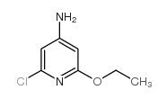 4-氨基-2-氯-6-乙氧基吡啶结构式