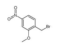 1-(bromomethyl)-2-methoxy-4-nitrobenzene结构式