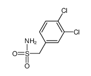 1-(3,4-二氯苯基)甲烷磺酰胺结构式