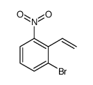 Benzene, 1-bromo-2-ethenyl-3-nitro结构式