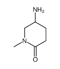 5-氨基-1-甲基-2-哌啶酮结构式