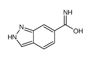 1氢-吲唑-6-甲酰胺结构式