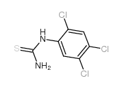 1-(2,4,5-三氯苯基)-2-硫脲结构式