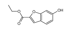 ethyl 6-hydroxybenzofuran-2-carboxylate结构式