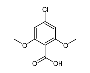4-Chloro-2,6-dimethoxybenzoic acid结构式