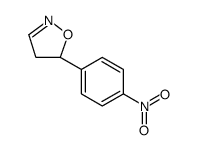 Isoxazole, 4,5-dihydro-5-(4-nitrophenyl)结构式
