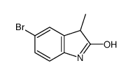 5-溴-3-甲基吲哚啉-2-酮结构式