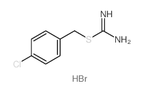 (4-chlorophenyl)methylsulfanylmethanimidamide结构式