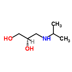 (S)-3-异丙基氨基-1,2-丙二醇结构式