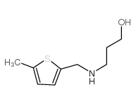3-{[(5-methyl-2-thienyl)methyl]amino}-1-propanol结构式