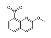 Quinoline, 2-methoxy-8-nitro结构式