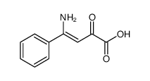 3-Butenoic acid, 4-amino-2-oxo-4-phenyl-, (Z)-结构式