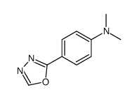 N,N-dimethyl-4-(1,3,4-oxadiazol-2-yl)aniline结构式