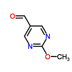 2-甲氧基嘧啶-5-甲醛结构式
