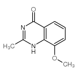 8-甲氧基-2-甲基喹唑啉-4(3h)-酮结构式