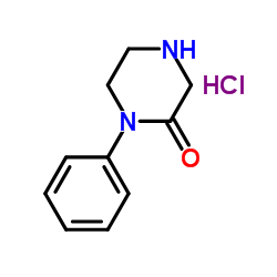 1-苯基哌嗪-2-酮结构式