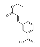3-[(1E)-3-Ethoxy-3-oxo-1-propen-1-yl]benzoic acid结构式