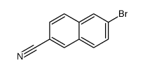 2-溴-6-氰基萘结构式