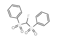 氟双(苯基磺酰基)甲烷结构式