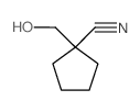 1-(Hydroxymethyl)cyclopentanecarbonitrile结构式