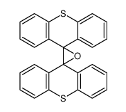 Dispiro[9H-thioxanthene-9,2'-oxirane-3',9''-[9H]thioxanthene]结构式