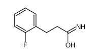 Benzenepropanamide, 2-fluoro-结构式