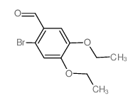 2-溴-4,5-二乙氧基苯甲醛结构式