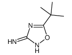 5-叔丁基-1,2,4-噁二唑-3-胺结构式