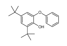 Phenol, 2,4-bis(1,1-dimethylethyl)-6-phenoxy结构式