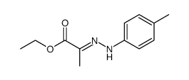 Propanoic acid, 2-[(4-methylphenyl)hydrazono]-, ethyl ester, (E)结构式