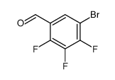 3-溴-4,5,6-三氟苯甲醛结构式
