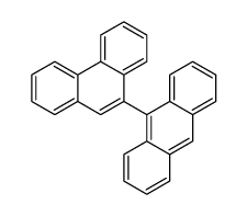 9-anthracen-9-ylphenanthrene结构式