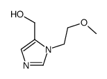 [3-(2-methoxyethyl)imidazol-4-yl]methanol结构式