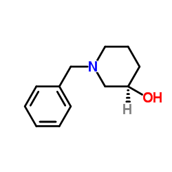 (R)-(-)-1-苄基-3-羟基哌啶结构式