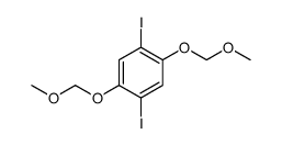 Benzene, 1,4-diiodo-2,5-bis(methoxymethoxy)-结构式