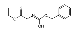 ETHANETHIOIC ACID, [[(PHENYLMETHOXY)CARBONYL]AMINO]-, O-ETHYL ESTER结构式