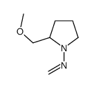 N-[2-(Methoxymethyl)-1-pyrrolidinyl]methanimine结构式
