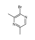 2-bromo-3,5-dimethylpyrazine结构式