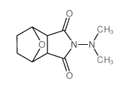 2-(dimethylamino)-3a,4,5,6,7,7a-hexahydro-octahydro-1H-4,7-epoxyisoindole-1,3-dione结构式